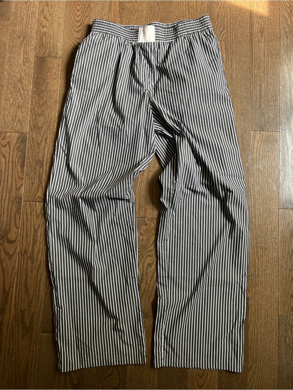 Revolve Lioness Black White Vertical Stripe Trousers Pants women’s size small